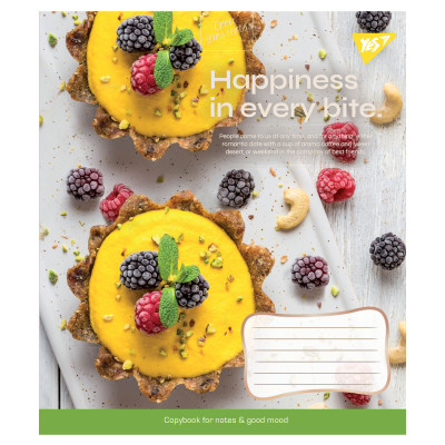 Тетрадь Yes А5 Desserts 96 листов, линия (766506) Винница - изображение 3