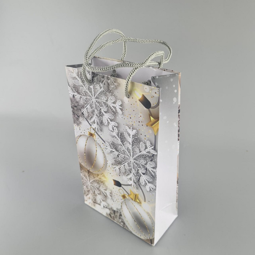 Пакеты новогодние ,бумажные ,подарочные , Малый 11/18/5 -007 (12 шт) Харьков - изображение 2