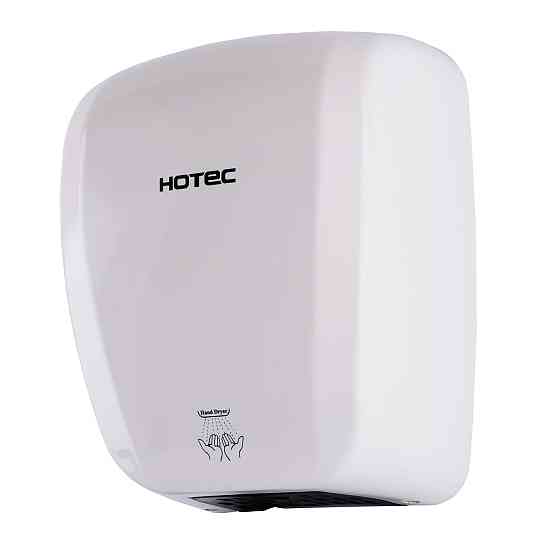 Сушарка для рук HOTEC 11.231 ABS White сенсорна, корпус пластик білий (220В ,1800Вт) Луцьк