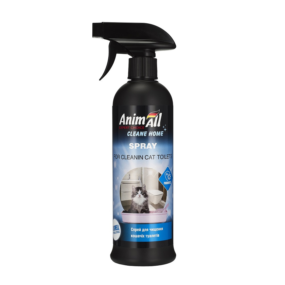 AnimAll clean home АнімАлл спрей для чищення котячих туалетів, 500 мл Київ - фото 1