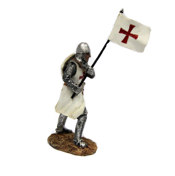 Фигурка из полистоуна Рыцарь с флагом Киев - изображение 1