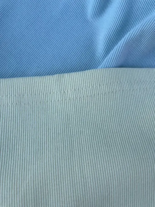 Жіноча майка в рубчик кашкорсе — базова бавовняна майка на літо Одеса - фото 11