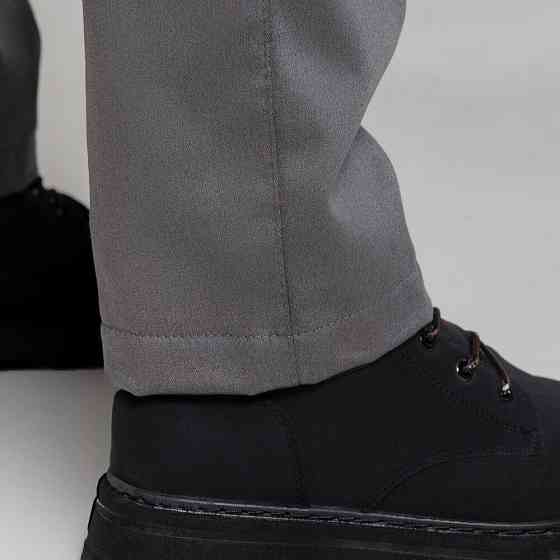 Штани Pobedov котонові чоловічі темно-сірі, Штани Pobedov Gentle темно-сірі Київ