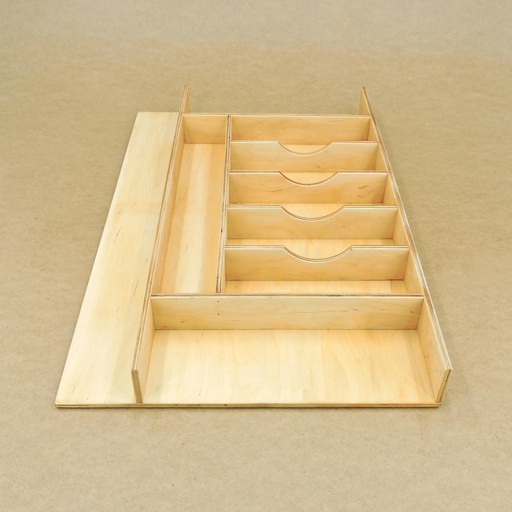 Лоток для столових приладів "Мігас 67" ваніль Миколаїв - фото 3