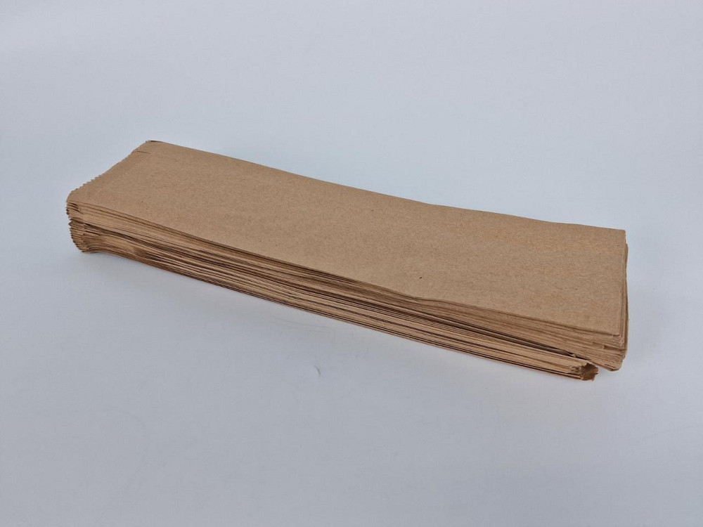 Пакет бумажный (Саше) 10/4*42 коричневый 100 штук (100 шт) Харьков - изображение 2