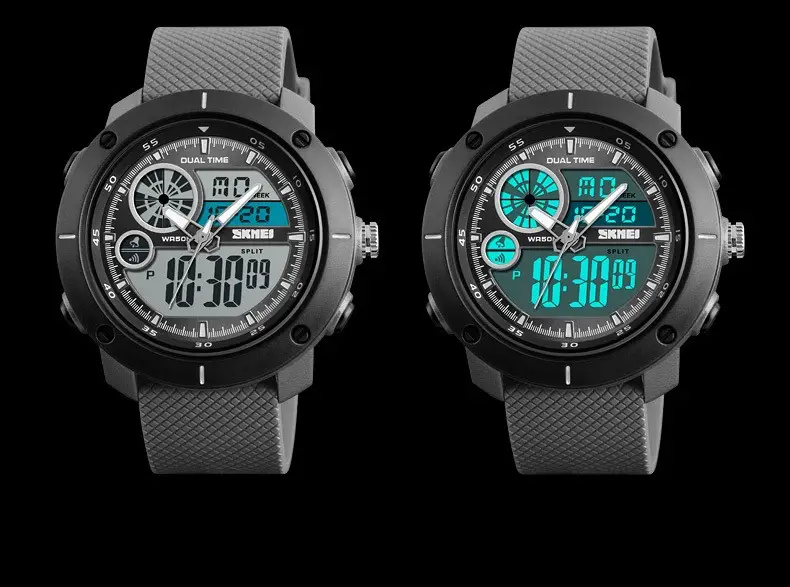 Наручний спортивний годинник Skmei 1361 Сірий Вінниця - фото 6