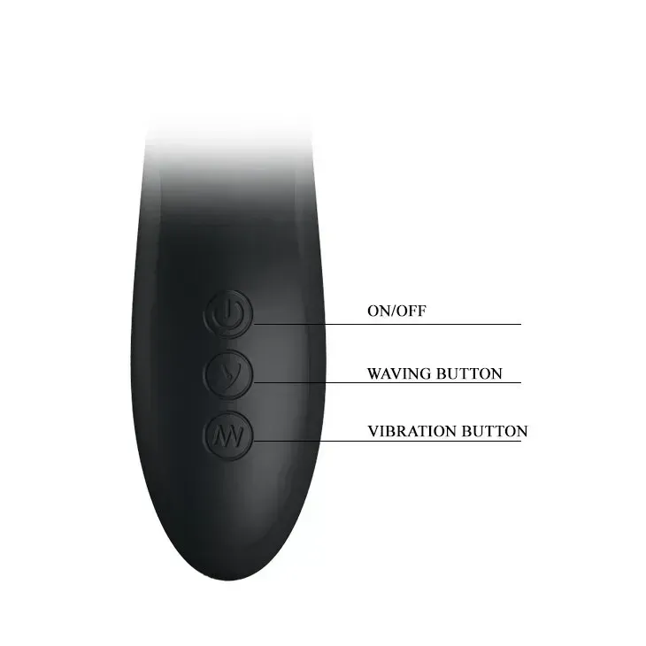Вибратор PRETTY LOVE DYLAN USB 4 waving 7 vibration Sex Aura Киев - изображение 7