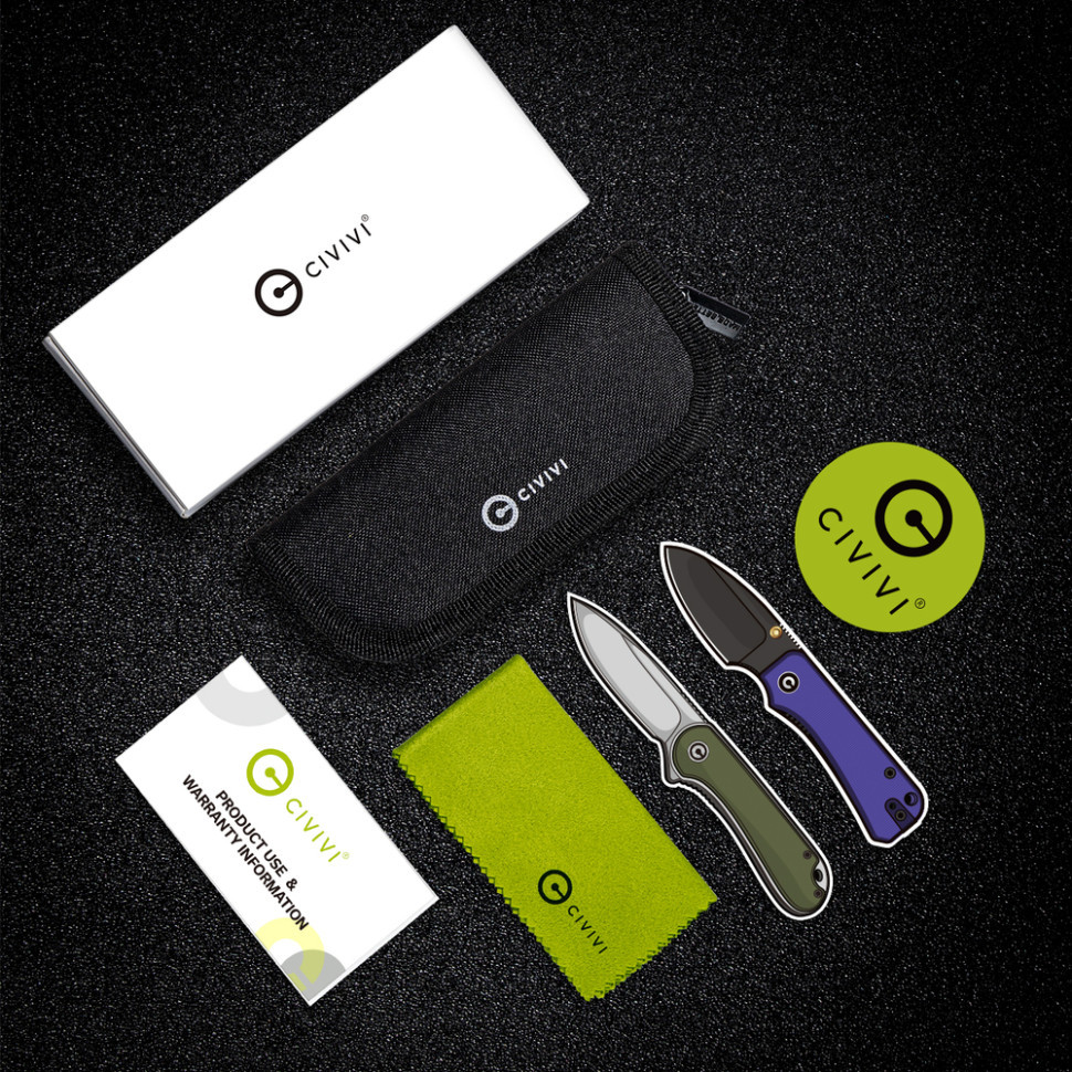 Ніж складаний кишеньковий Civivi Baby Banter, (5.9 см) Nitro-V / Guibourtia Wood Киев - изображение 18