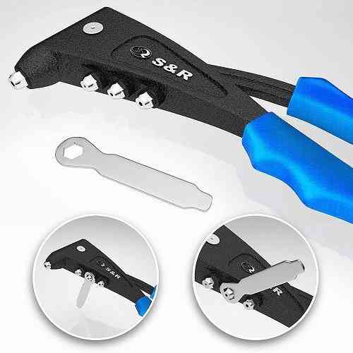 Заклепувальний ключ S&R 284302902 Профі в наборі із заклепками Одеса