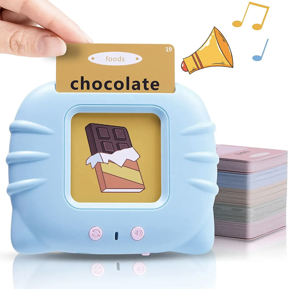 Планшет з картками для вивчення англійської мови на 510 слів,Блакитний SBR Київ - фото 1