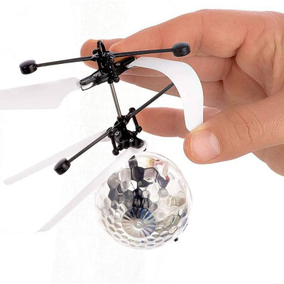 Інтерактивна іграшка UFT Магічна літаюча куля з LED підсвічуванням і сенсорним керуванням (UFTFly10) Вінниця - фото 5