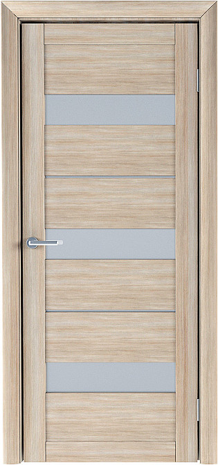 Двері Praga Акація Кремова Полотно, покриття eco-tex Київ - фото 1