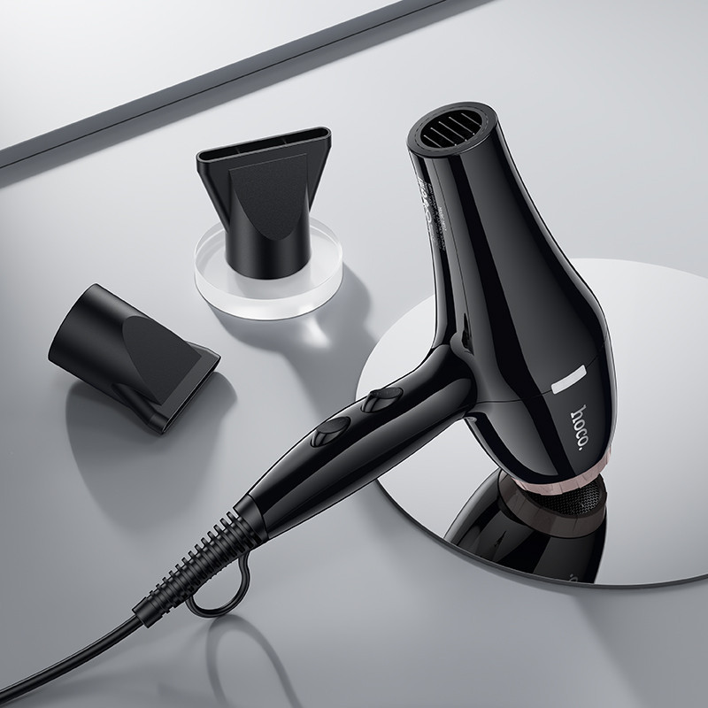 Фен HOCO HP17 Hot and cold air hair dryer(EU) Black Київ - фото 3