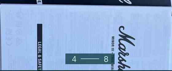 Наушники: Marshall Minor 3 Original. Харків