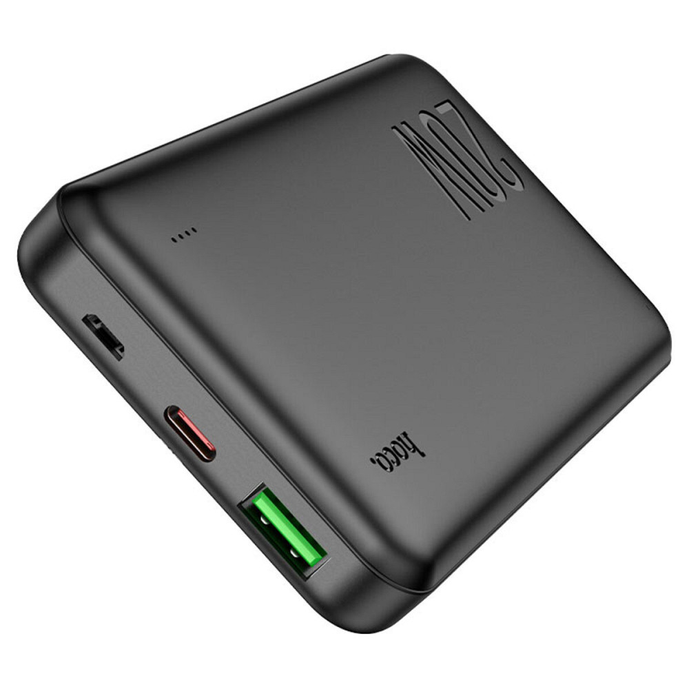 Зовнішній акумулятор HOCO J87 Tacker PD20W+QC3.0 power bank(10000mAh) Black Київ - фото 2