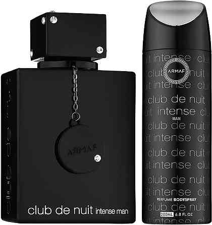 Набор для мужчин Club De Nuit Intense Man Armaf (Туалетная вода мужская 105 мл Дезодорант 200 мл в боксе) Запорожье