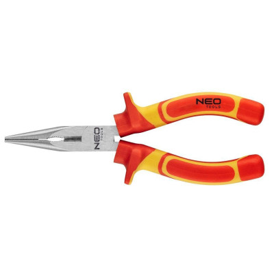 Плоскогубці Neo Tools подовжені 180 мм, 1000 В, CrV, поліровані (01-224) Вінниця - фото 1