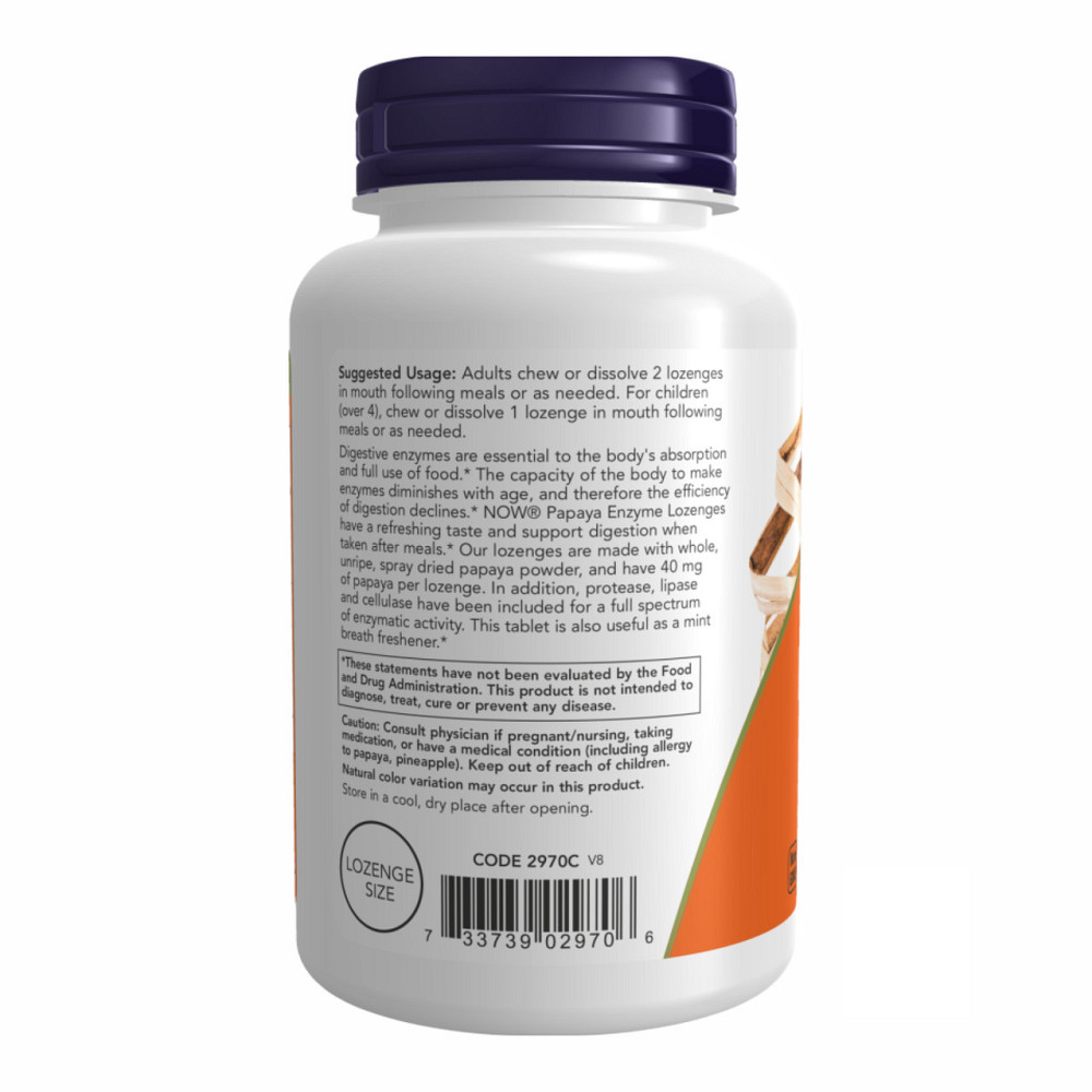 Ферменты папайи Now Foods Papaya Enzyme 180 лед Киев - изображение 6