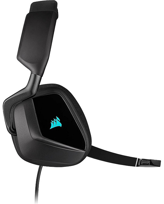 Гарнитура Corsair Void RGB Elite USB Premium Gaming Headset with 7.1 Surround Sound Carbon (CA-9011203-EU) ( 25562 ) Харьков - изображение 5