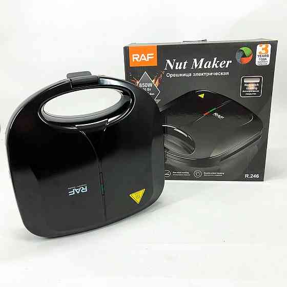 Компактна електрична вафельниця RAF, Мультипекар вафельниця, Потужна вафельниця Електрична QT-72 Івано-Франківськ