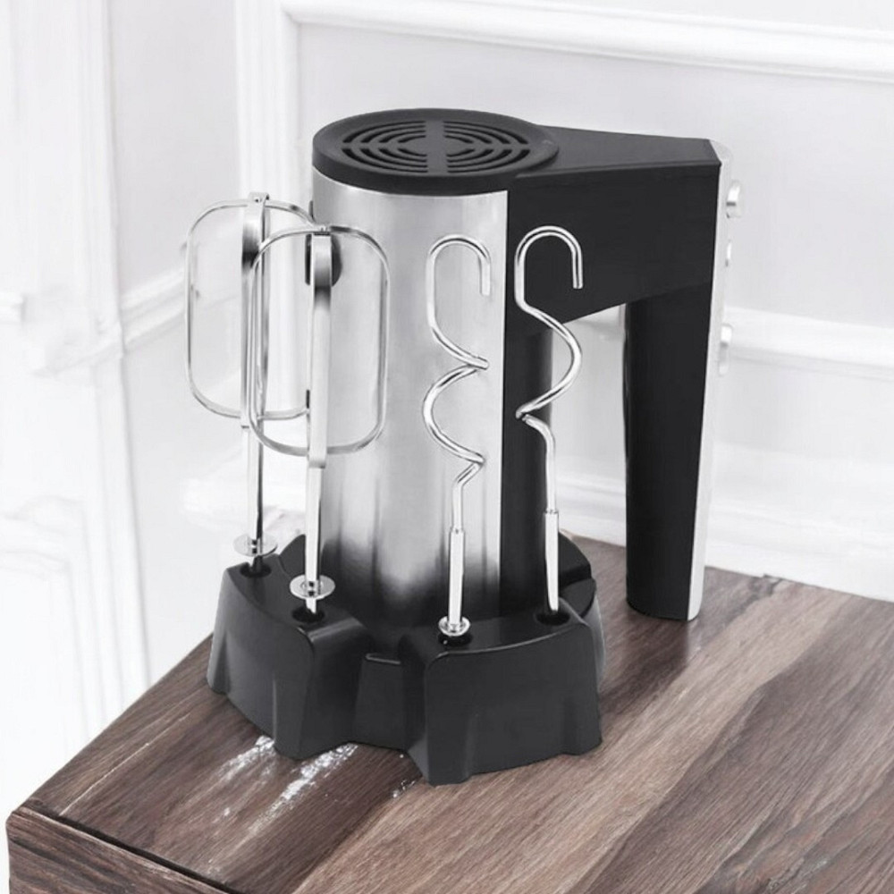 Кухонный миксер BITEK BT-6629A, 5 скоростей, 240Вт, 4 насадки венчики и крюки, универсальное назначение Одесса - изображение 2