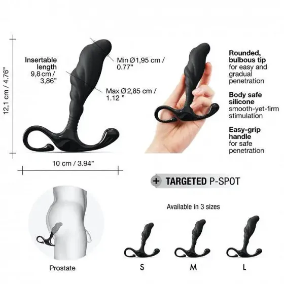 Ручний ергономічний масажер простати Dorcel Expert P size L Львов