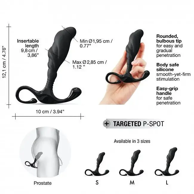 Ручний ергономічний масажер простати Dorcel Expert P size L Львов - изображение 3