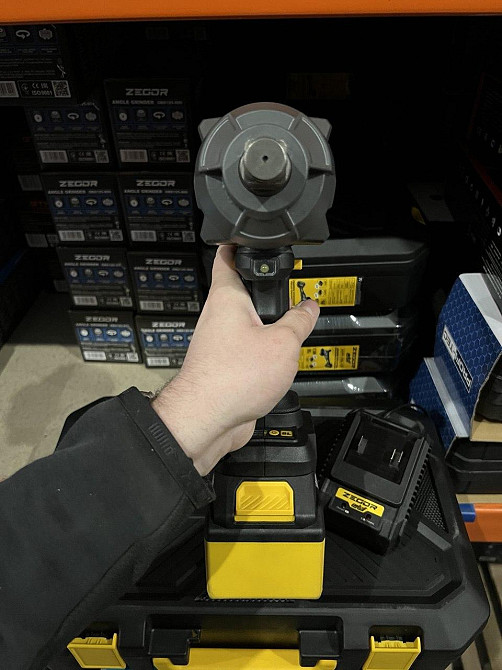 Гайковерт ударний акумуляторний ZEGOR SDPP-21BL-1600 (акум 21V 6.0Ah 1шт і зарядка) Київ - фото 6