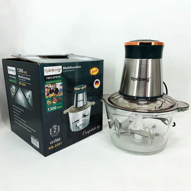 Блендер подрібнювач, Для дитячого харчування блендер Подрібнювач для овочів нержавіюча сталь QB-57 Львів - фото 5