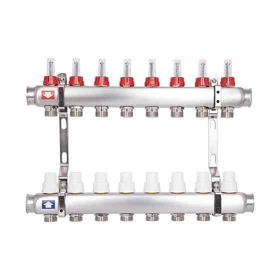 Колектор із витратомірами Thermo Alliance Standart 1" 8 виходів SD0048 Київ