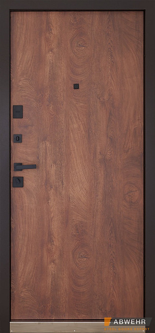 Двери входные, квартирные ABWEHR. Модель 515/0 STELLA Цвет Спил дерево Коньячное / Спил дерево Коньячное 960 Киев - изображение 2