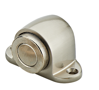 УПОР ПІДЛОГОВИЙ З МАГНІТНОЮ ФІКСАЦІЄЮ ДЛЯ ДВЕРЕЙ M-30 SN МАТОВИЙ НІКЕЛЬ Київ - фото 1