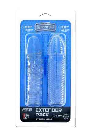 Набір насадок MENZSTUFF EXTENDER Pack STRETCHABLE Sex Aura Київ
