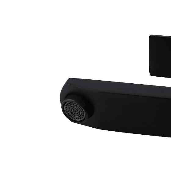 Змішувач для раковини Kroner KRP Edelstahl Kubus - SCH010 чорний Київ