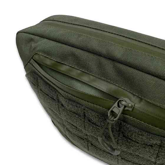 Сумка-напашник M Kiborg GU Cordura Khaki. Сумка напашник олива, хаки с велкро панелью Киев