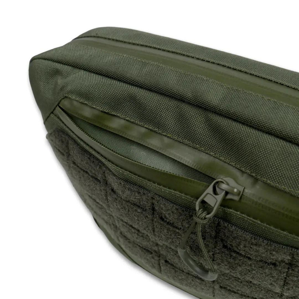 Сумка-напашник M Kiborg GU Cordura Khaki. Сумка напашник олива, хаки с велкро панелью Киев - изображение 4
