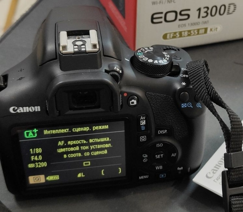 Фотоапарат: Canon 1300D -18-55mm. Ідеальне Дзеркальне Камера. Київ - фото 2