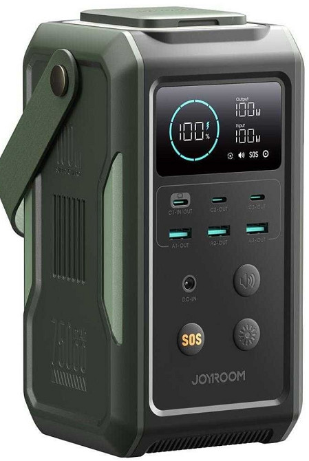 Повербанк Powerbank LiFePO4 JOYROOM PD100W 75000mAh 205Wh. Київ - фото 7