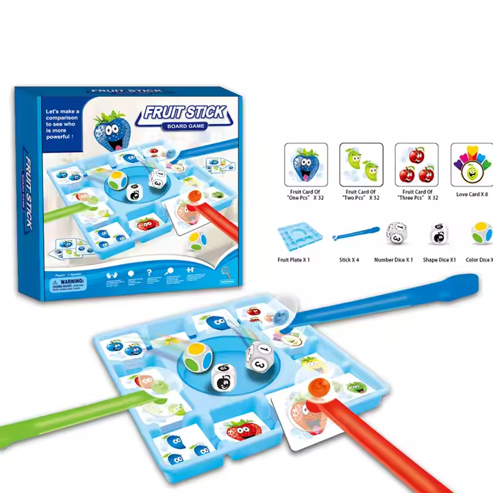 Гра настільна для дітей "Божевільні фрукти", захоплива гра для дітей Кам'янець-Подільський - фото 2