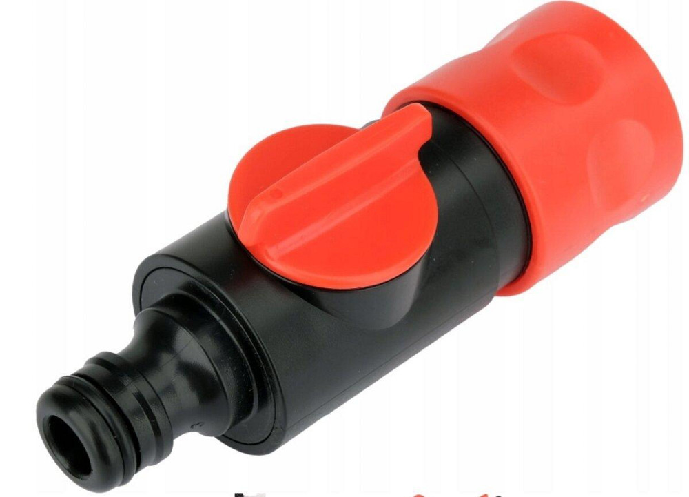 Клапан швидкоз'єднувальний YATO для водяних шлангів Ø= 1/2" з ABS, PP матеріалів [12/120] Одеса - фото 1
