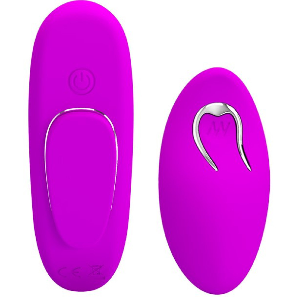 Вибратор в трусики BAILE Romance Lisa, фиолетовый, 9.5 х 3 см Sex Aura Киев - изображение 3