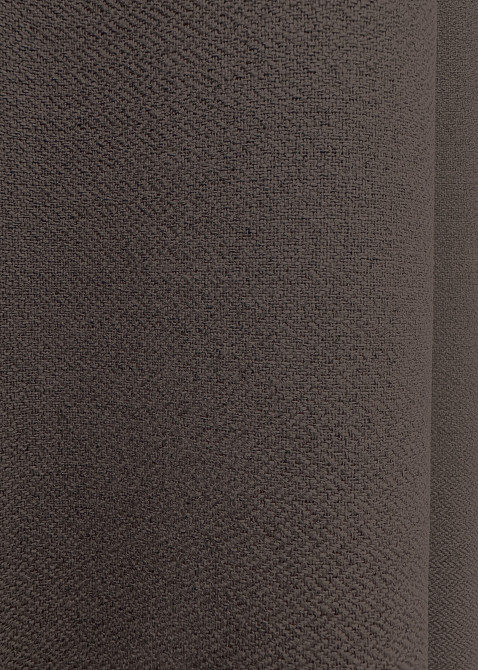 Комплект готових штор VR-Textil Льон блекаут № 1722ш Сіро-коричневий 150х270 см 2 шт (33-0631) Київ - фото 8