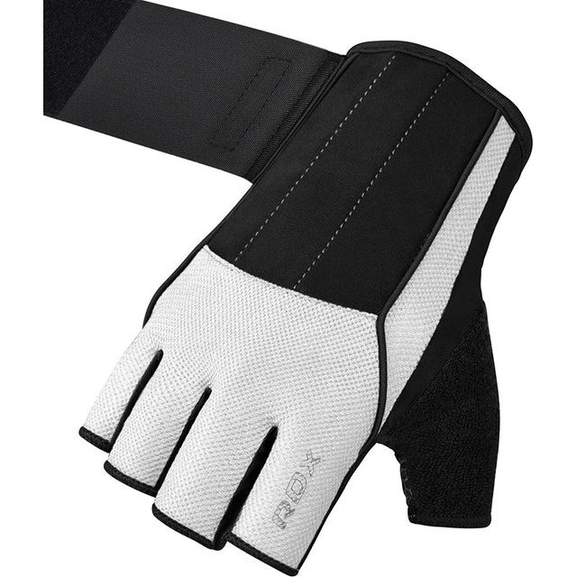 Рукавички для фітнесу RDX W3 WHITE WITH EVA PADDING-L Каменское - изображение 6