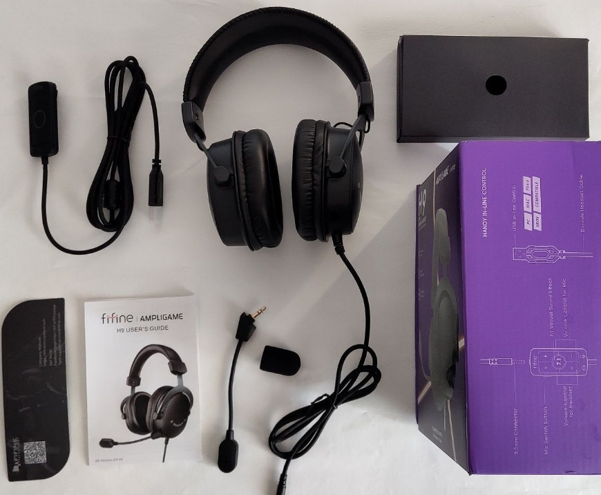 СРОЧНО! НОВЫЕ Игровые Наушники Fifine H9 Black 7.1. Харьков - изображение 3