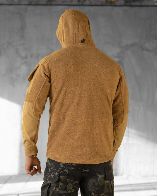 Тактична флісівка куртка Esdy combo coyot ВТ6630 Одеса - фото 3