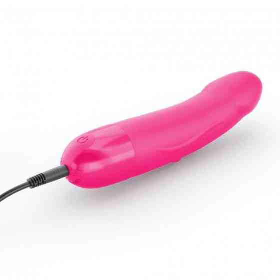 Вібратор Dorcel Real Vibration S Magenta 2.0, діаметр 3,7см, перезаряджається, для точки G Sex Aura Київ