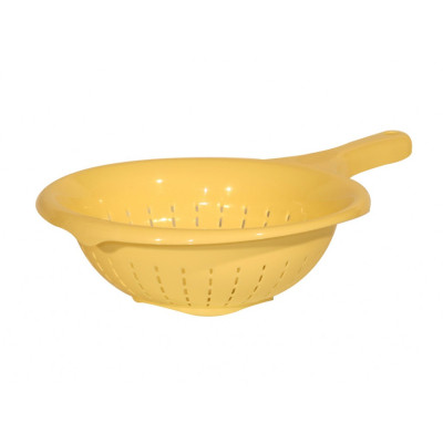 Дуршлаг Ламела з ручкою 0,75 л жовтий (лмл 122/жовтий) Винница - изображение 1