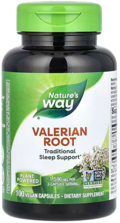 Корінь валеріани Nature's Way Valerian Root 100 капс Київ