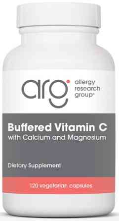Буферизований вітамін С Allergy Research Group Buffered Vitamin C 120 капс Київ
