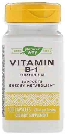 Тіамін Вітамін В1 Nature's Way Vitamin B1 100 мг 100 капсул Київ